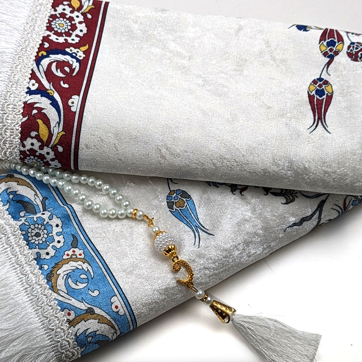 Velvet Prayer Set - Travel Friendly Velvet Prayer Set - Travel Friendly