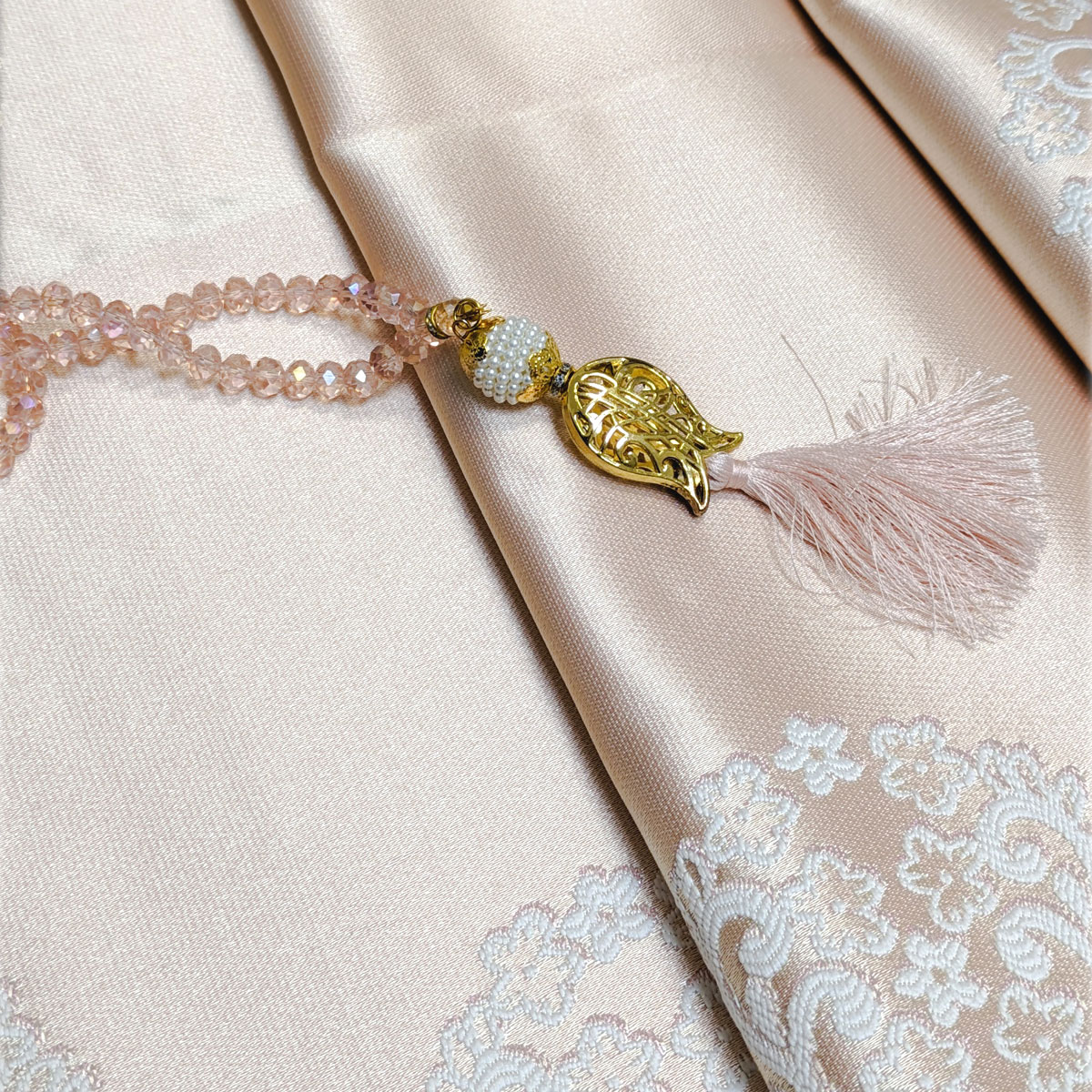 Padded Prayer Mat - Satin - Pastel Colours - Gift Pack - Gift Bag Padded Prayer Mat - Satin - Pastel Colours - Gift Pack - Gift Bag
